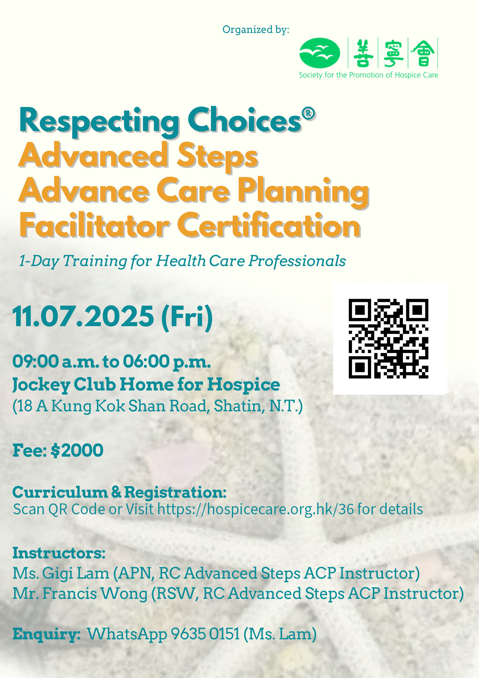 Respecting Choices® Advanced Steps  ACP Facilitator Certification